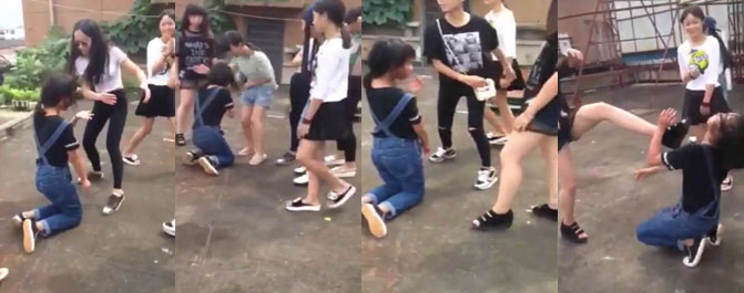 【视频】江西新永初中女生围殴女生，校园暴力伤害了谁？