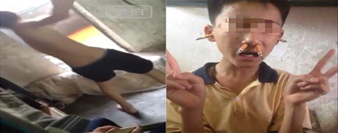 【视频】广州从化智障男生遭同学裹被棍打，当弱势遭遇欺凌