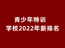 青少年特训学校2022年新排名(第七所让父母欣喜若狂)